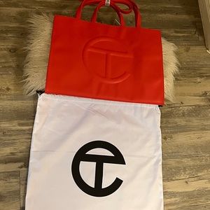 Authentic Teflar Red Large bag